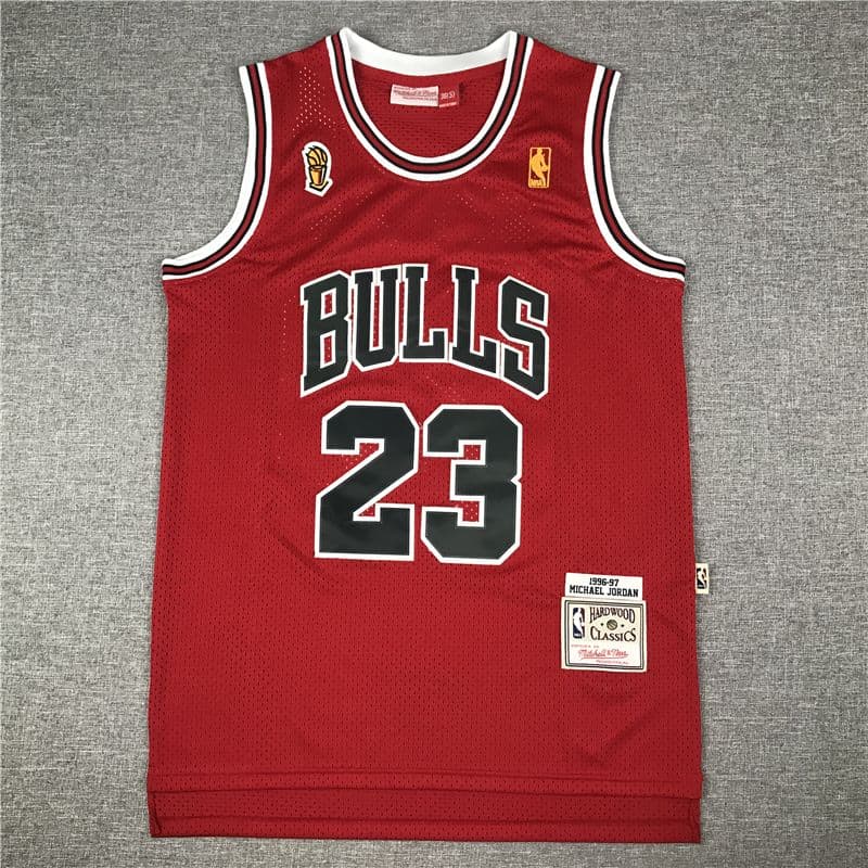 Artístico Rafflesia Arnoldi Farmacología Camiseta Chicago Bulls Retro 96-97 Away Rojo #Jordan #23 (NBA FInals) –  Offsidex
