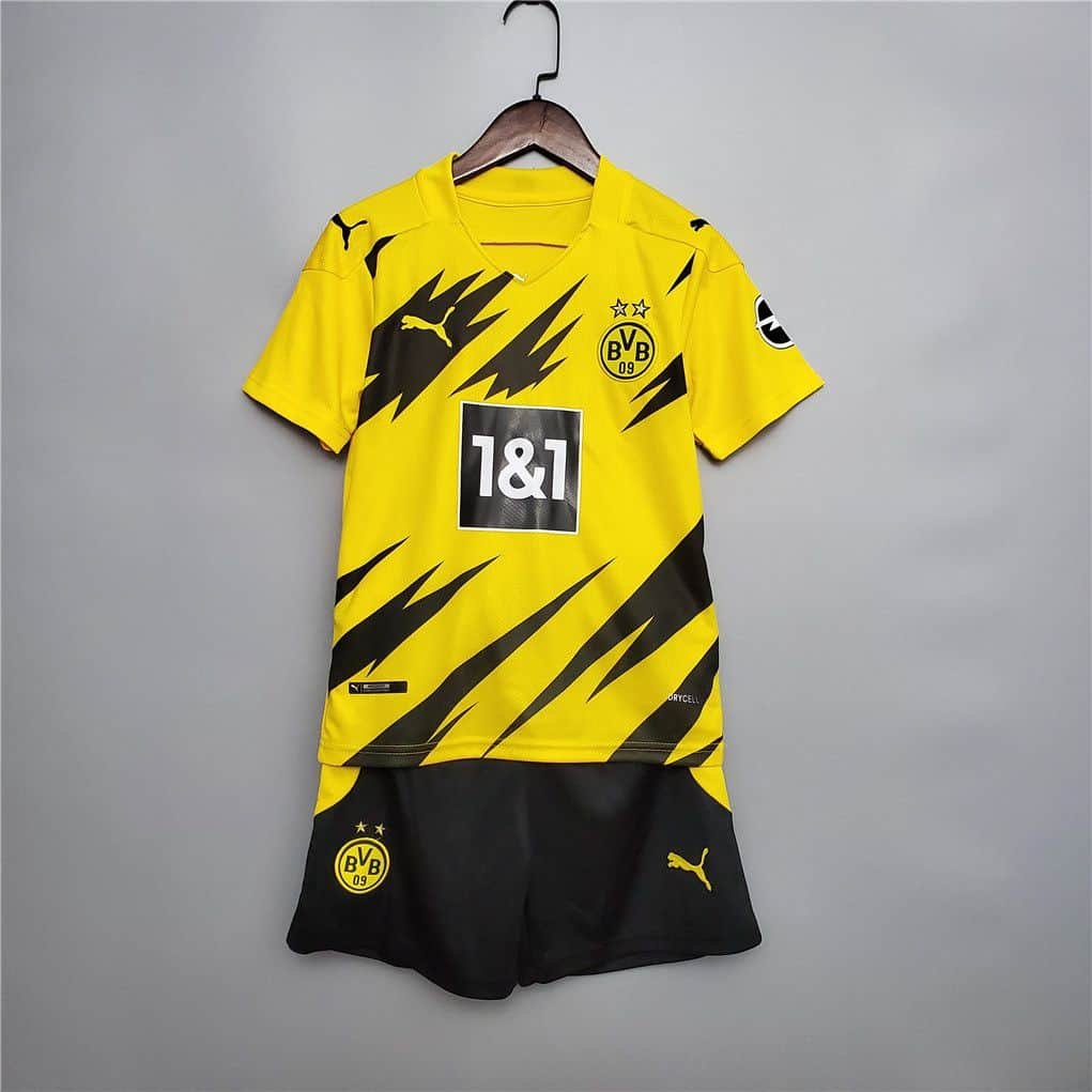 Equipacion Niño Borussia Dortmund 20-21 Home – Offsidex