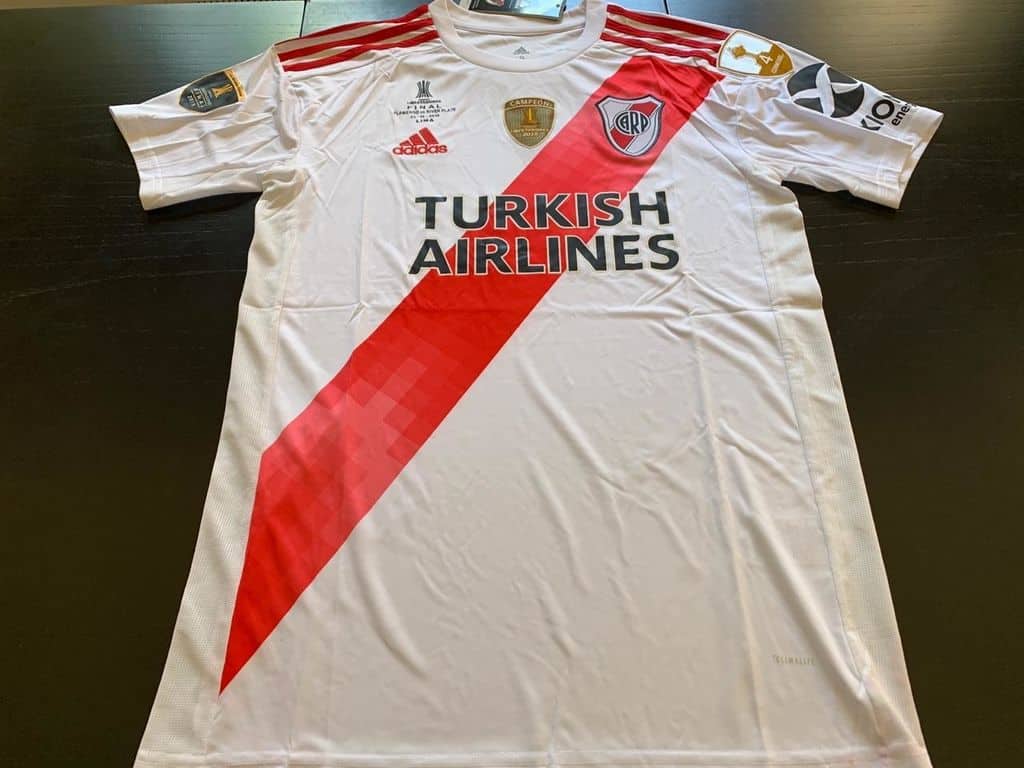 oasis look in holy Camiseta River Plate 19-20 Home (Final Copa Libertadores) – Offsidex