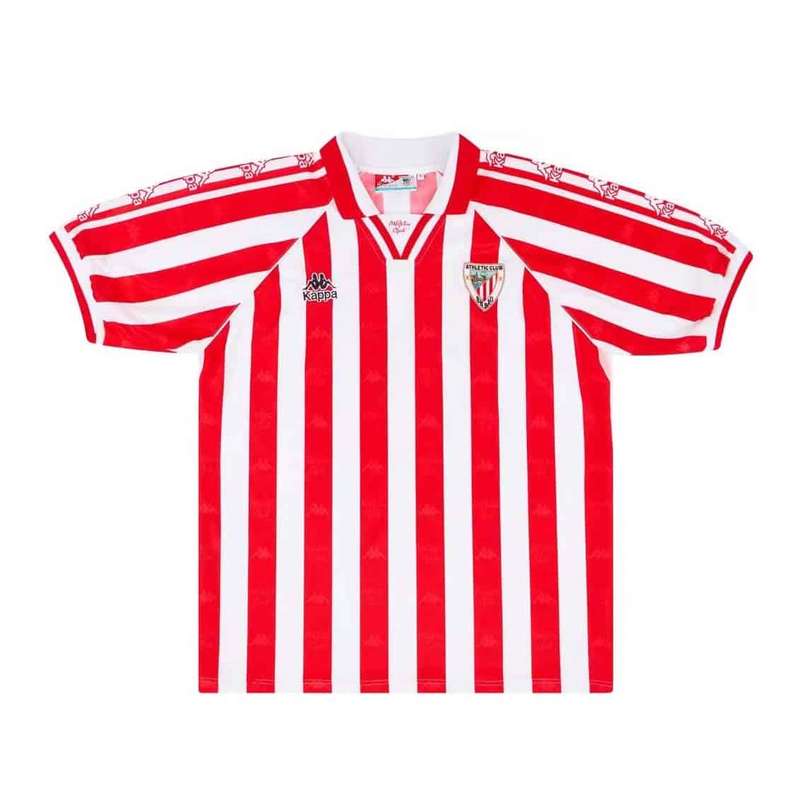 Paralizar campo historia Camiseta Athletic Bilbao Retro 95-97 Home – Offsidex