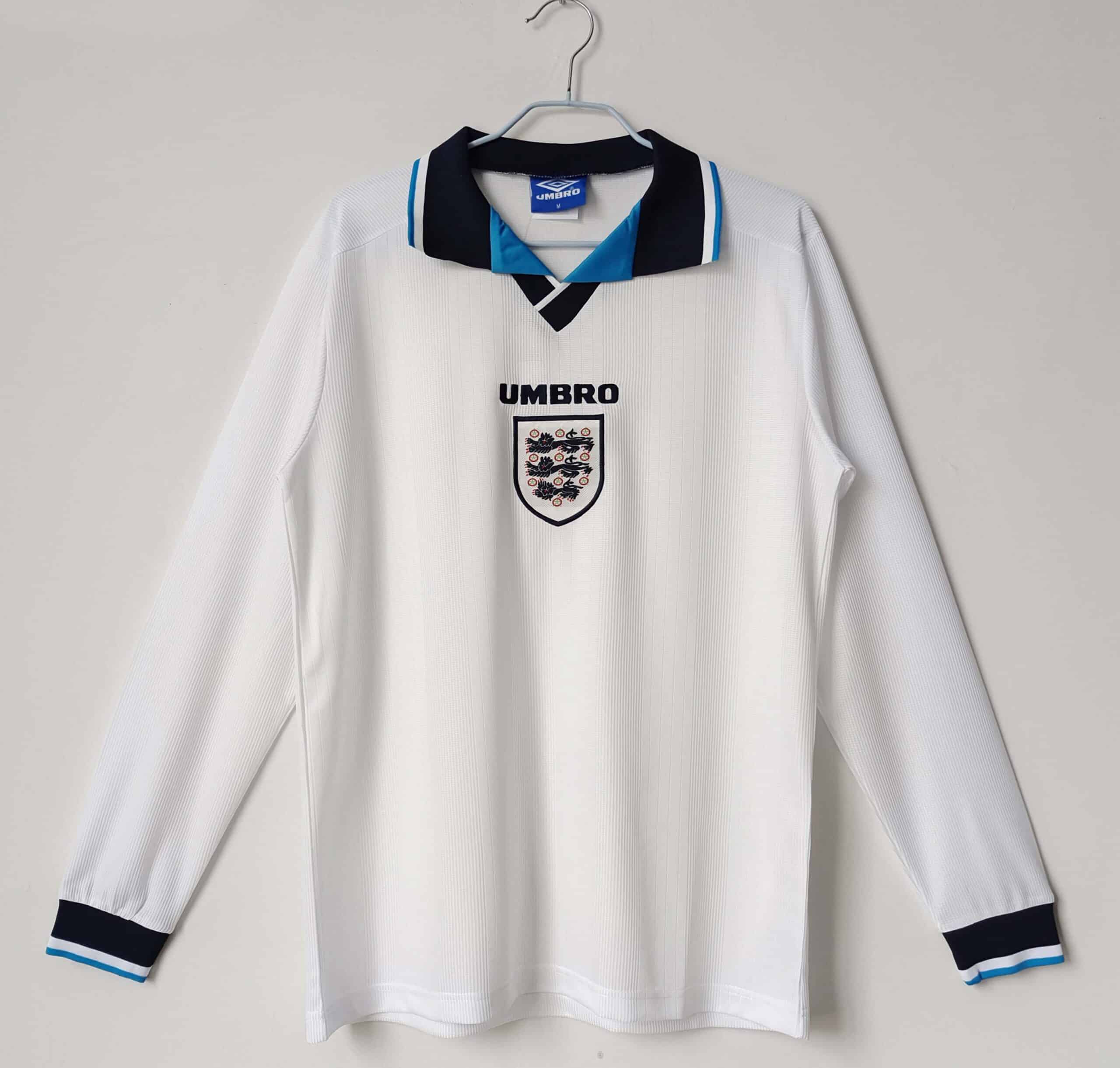 Inglaterra 1996 Camiseta Fútbol Retro