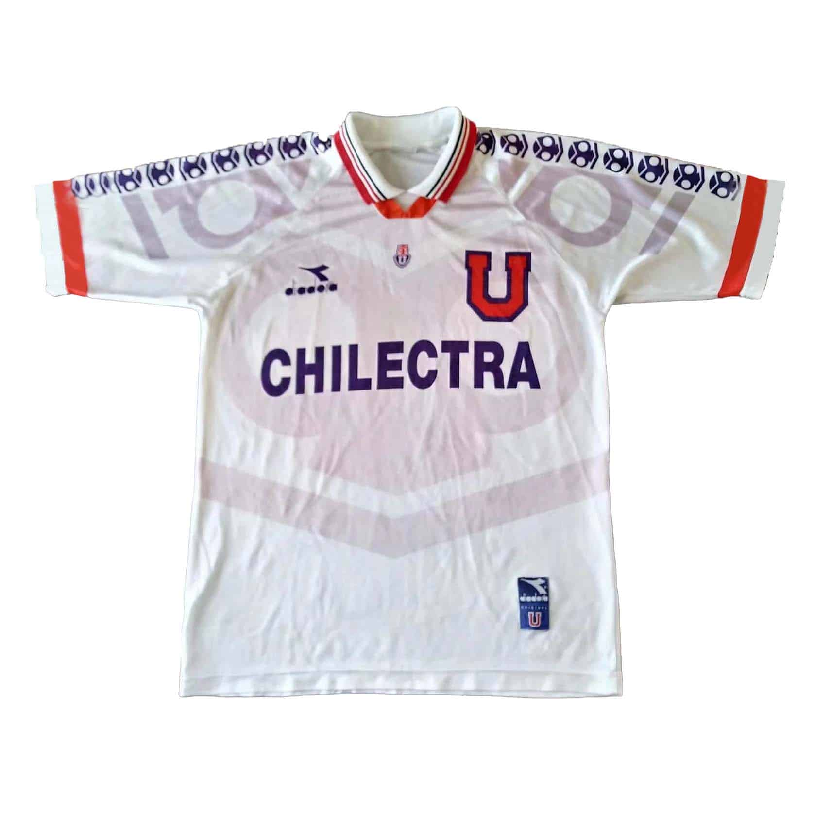 Camiseta Universidad De Chile Retro 1996 Away Offsidex