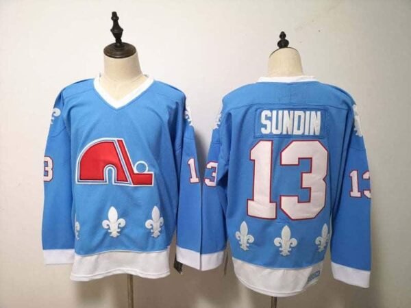 CAMISETA COLORADO AVALANCE RETRO HOME #SUNDIN #13