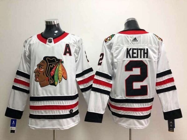 Camiseta Chicago Blackhawks Retro 17-19 Away #KEITH #2