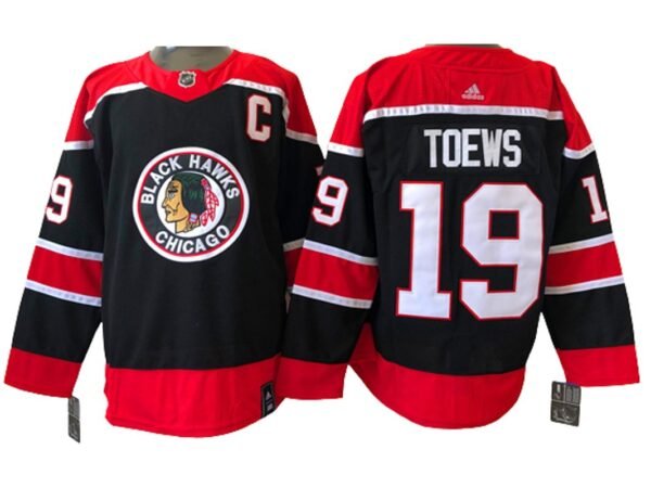 Camiseta Chicago Blackhawks 20-21 Reverse Retro Edition #TOEWS #19