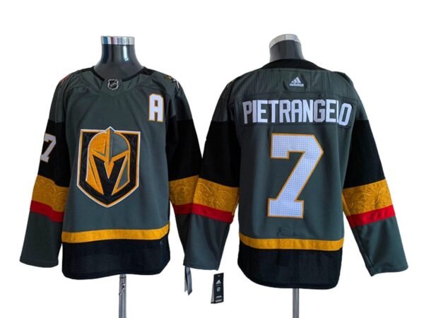 CAMISETA VEGAS GOLDEN KNIGHTS 20-24 ALTERNATE #PIETRANGELO #7