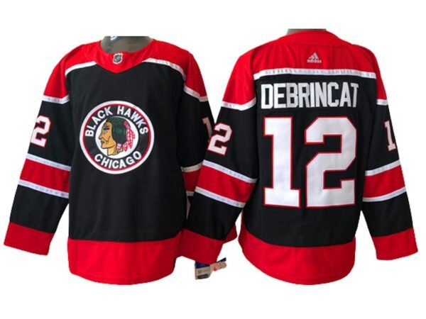 Camiseta Chicago Blackhawks 20-21 Reverse Retro Edition #DEBRINCAT #12