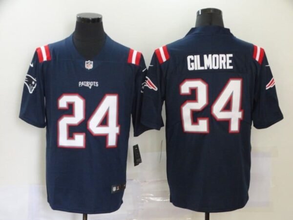 Camiseta New England Patriots 21-22 Navy Blue #Gilmore #24