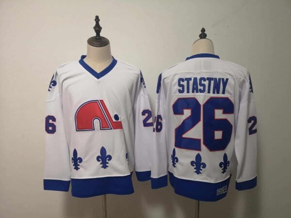 CAMISETA COLORADO AVALANCE RETRO AWAY #STASTNY #26