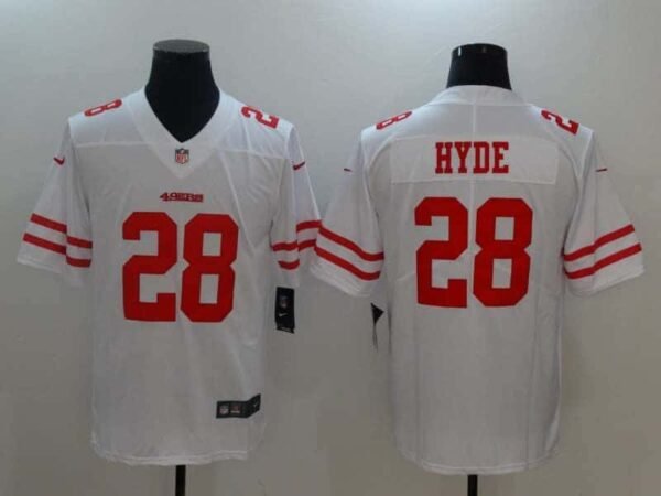 CAMISETA SAN FRANCISCO 49ERS AWAY #HYDE #28