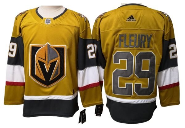 CAMISETA VEGAS GOLDEN KNIGHTS 20-24 HOME #FLEURY #29