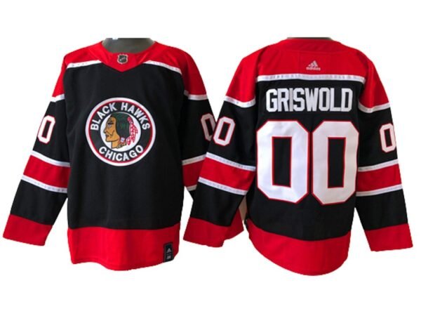 Camiseta Chicago Blackhawks 20-21 Reverse Retro Edition #GRISWOLD #00