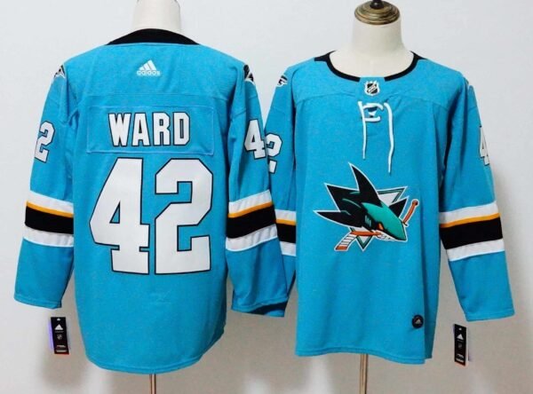 CAMISETA SAN JOSE SHARKS 20-21 HOME #WARD #42