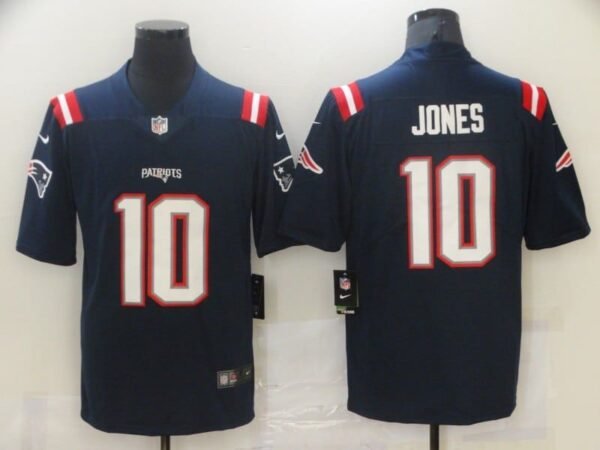 Camiseta New England Patriots 21-22 Navy Blue #Jones #10