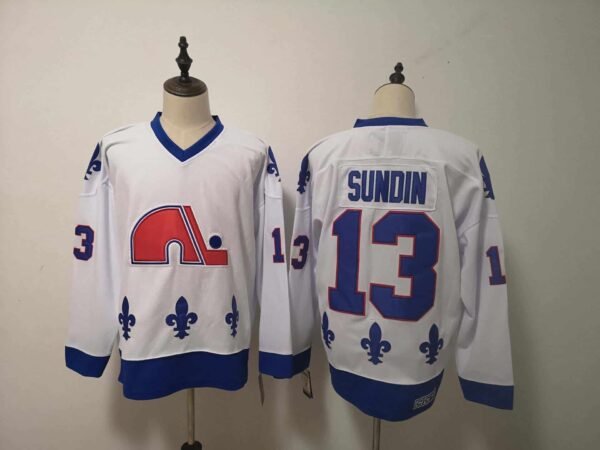 CAMISETA COLORADO AVALANCE RETRO AWAY #SUNDIN #13