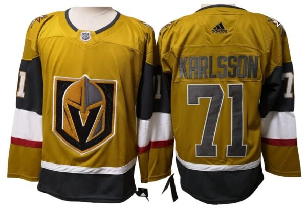 CAMISETA VEGAS GOLDEN KNIGHTS 20-24 HOME #KARLSSON #71