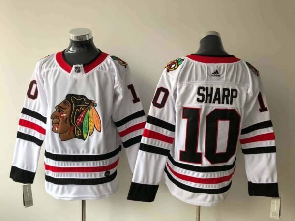 Camiseta Chicago Blackhawks Retro 17-19 Away #SHARP #10