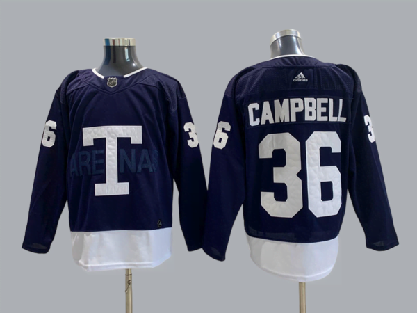 Camiseta Toronto Maple Leafs 21-22 Heritage  Classic #CAMPBELL #36