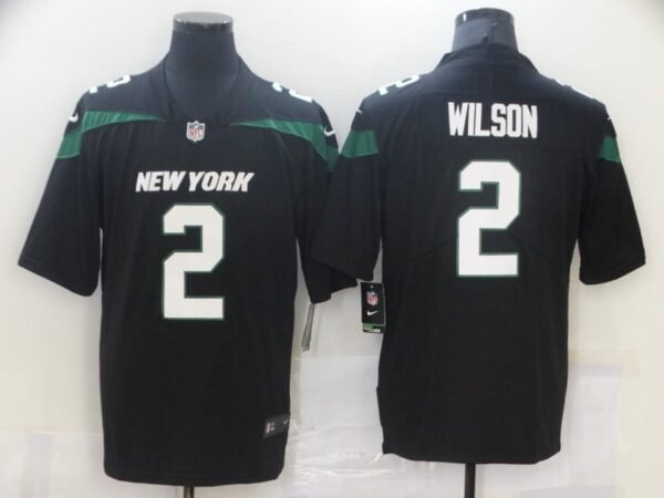 Camiseta New York Jets 21-22 Stealth Black #Wilson #2