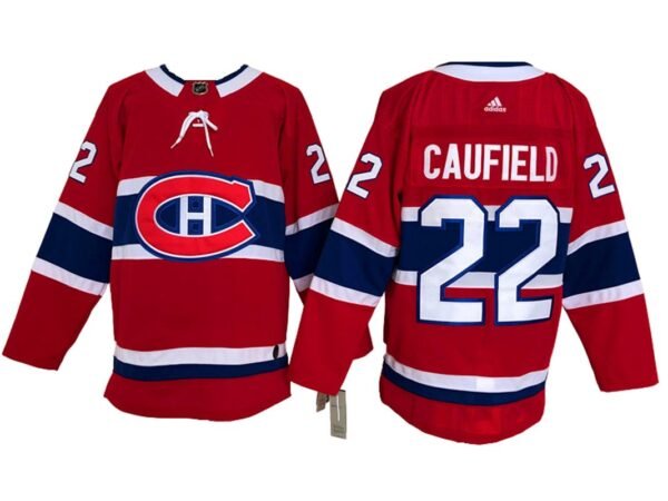 Camiseta Montreal Canadiens 17-23 Home #CAUFIELD #22