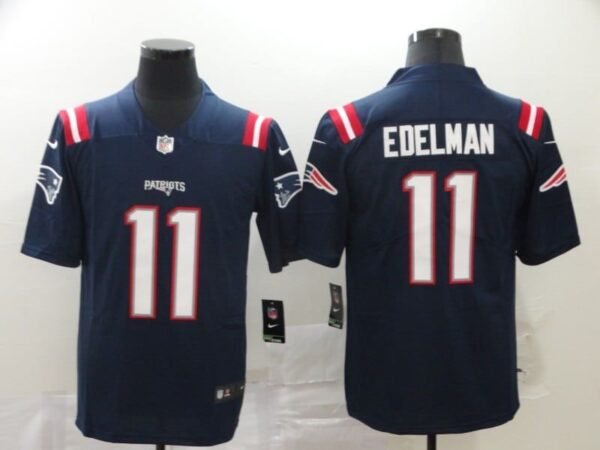 Camiseta New England Patriots 21-22 Navy Blue #Edelman #11