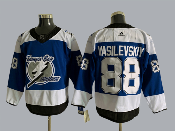 Camiseta Tampa Bay Lightning 20-21 Reverse Retro Edition #VASILEVSKIY #88