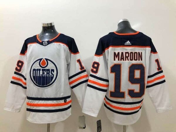 Camiseta Edmonton Oilers 17-22 Away #MAROON #19