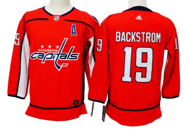 Camiseta Washington Capitals 20-23 Home #BACKSTROM #19