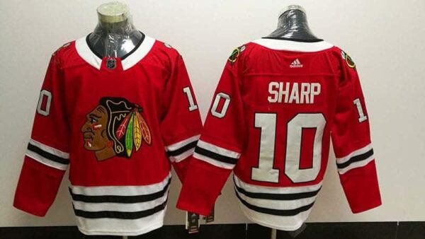 CAMISETA CHICAGO BLACKHAWKS RETRO 19-20 HOME #SHARP #10