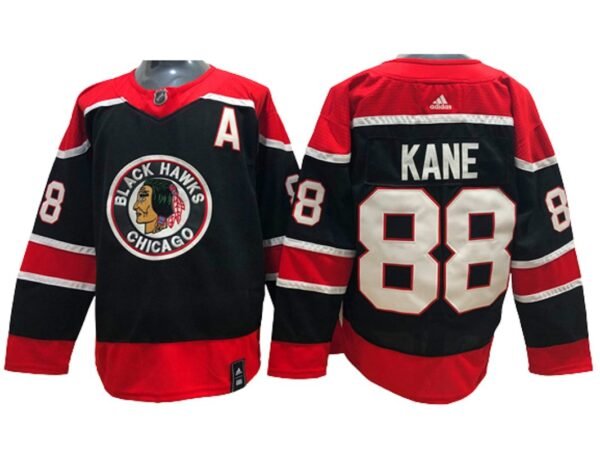 Camiseta Chicago Blackhawks 20-21 Reverse Retro Edition #KANE #88