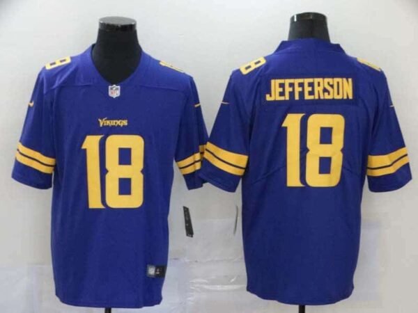 CAMISETA MINNESOTA VIKINGS ALTERNATE 2 #JEFFERSON #18