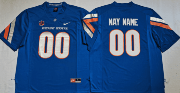 Camiseta Boise State 20-21 Away Blue #Customized