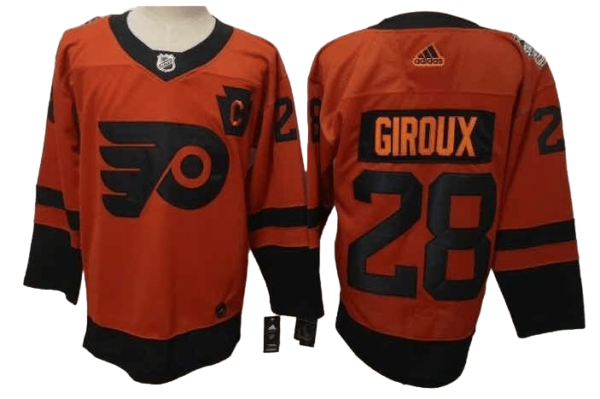 Camiseta Philadelphia Flyers 18-19 Retro Winter Classic Edition #GIROUX #28