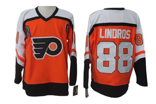 Camiseta Philadelphia Flyers 00-01 Retro Away #LINDROS #88