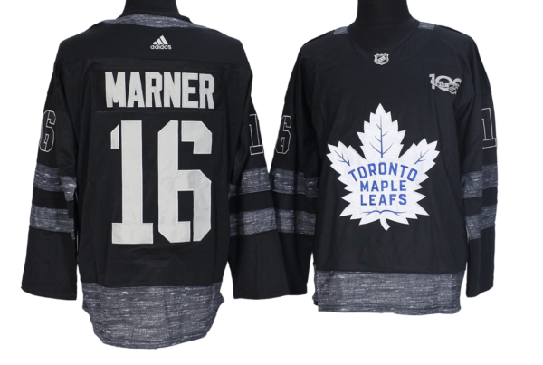 Camiseta Toronto Maple Leafs 2017 EDICION 100TH ANIVERSARIO #MARNER #16 AYF7BC