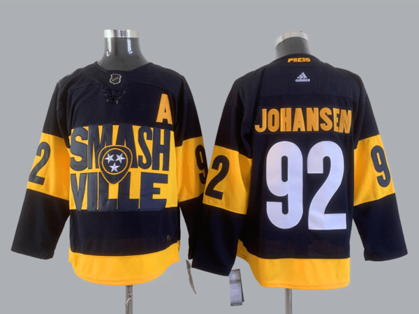 Camiseta Nashville Predators 21-22 Stadium Series Edition #JOHANSEN #92