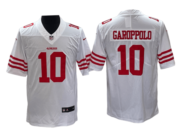 CAMISETA SAN FRANCISCO 49ERS AWAY #GAROPPOLO #10