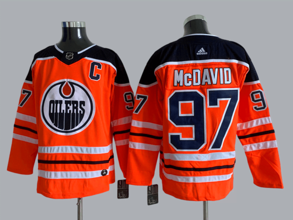 Camiseta Edmonton Oilers 17-22 Home #MCDAVID #97