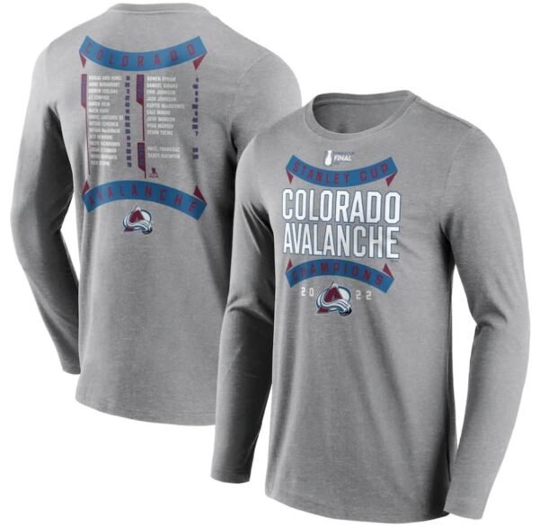 Camiseta Larga Colorado Avalanche W3YMYE