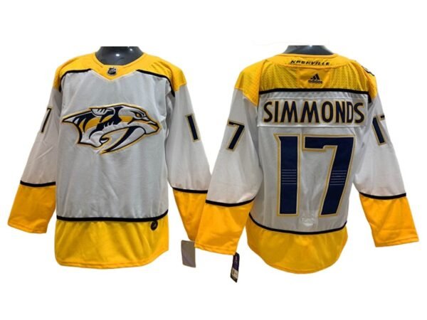 Camiseta Nashville Predators 17-23 Away #SIMMONDS #17