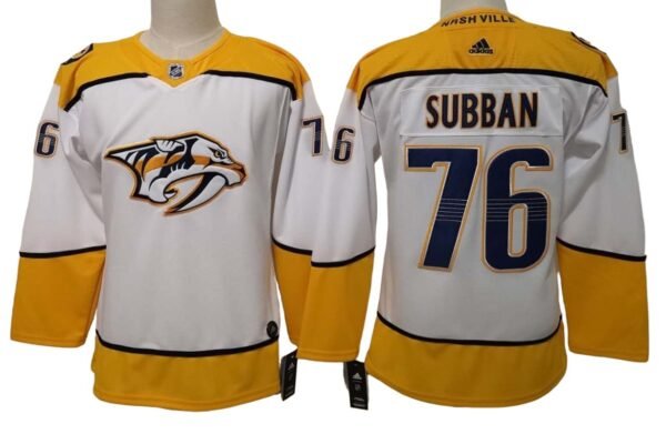 Camiseta Nashville Predators 17-23 Away #SUBBAN #76