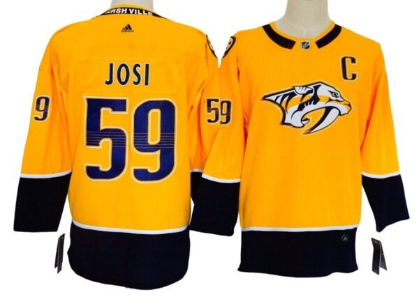 Camiseta Nashville Predators 17-23 Home #JOSI #59