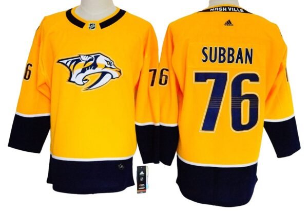 Camiseta Nashville Predators 17-23 Home #SUBBAN #76