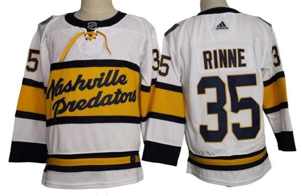 Camiseta Nashville Predators 19-20 Retro Winter Classic Edition #Rinne #35