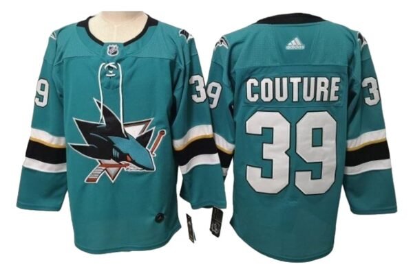 Camiseta San Jose Sharks 17-23 Home #COUTURE #39