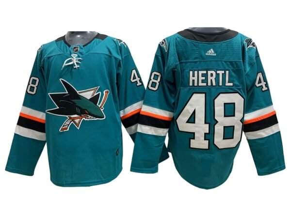 Camiseta San Jose Sharks 17-23 Home #HERTL #48