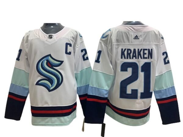 Camiseta Seattle Kraken 21-23 Away #KRAKEN #21