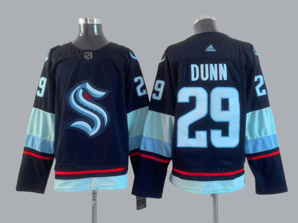 Camiseta Seattle Kraken 21-23 Home #DUNN #29