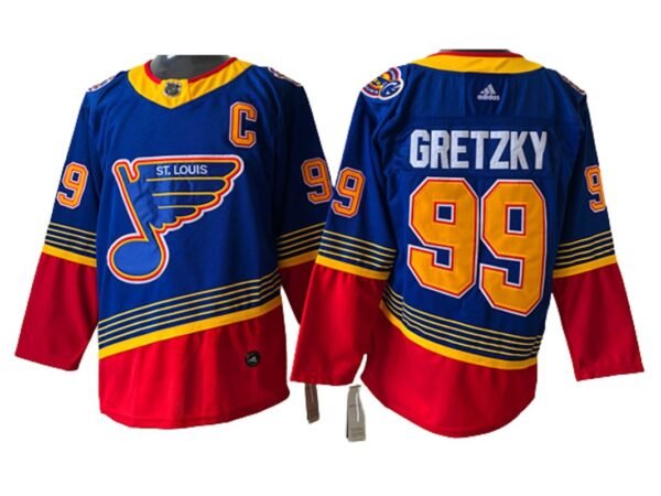 CAMISETA ST. LOUIS BLUES 19-24 THROWBACK EDITION #GRETZKY #99