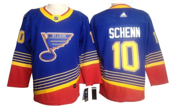 CAMISETA ST. LOUIS BLUES 19-24 THROWBACK EDITION #SCHENN #10